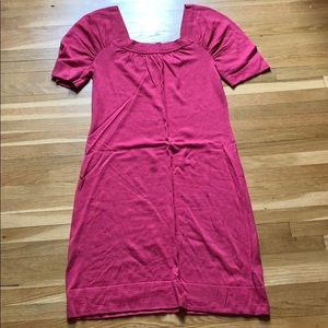 Salmon colored light weight sweater dress sz S